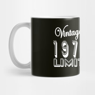 Vintage generation 1972 Numero 50 Regalo de cumpleaños Mug